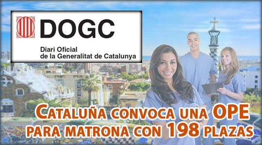 Cataluña convoca una OPE para matrona con 198 plazas
